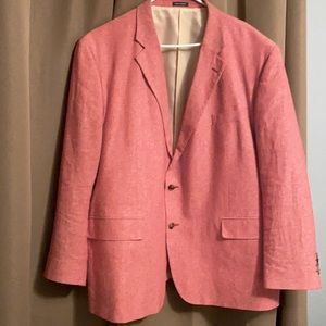 Men’s lightweight  pink size 40 sports jacket